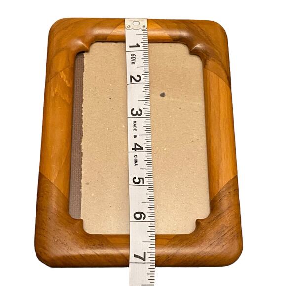 Vintage Fetco Fine Wood Handcrafted 5" x 7" Picture Frame Photo Made in Thailand - Picture 16 of 16